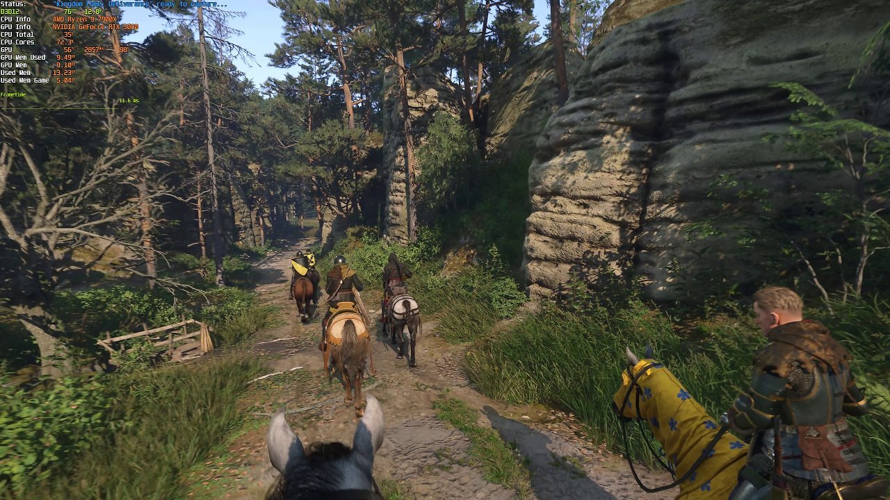 Kingdom Come Deliverance 2 - Startsequenz, Smooth Motion off
