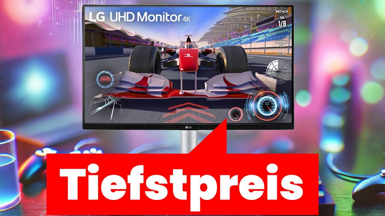 OLED zu teuer? Diesen 4K-Gaming-Monitor von LG gibt es gerade bei Amazon sehr günstig - neuer Tiefstpreis