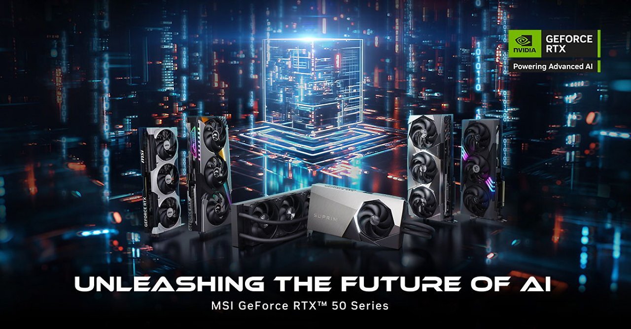 [08/01/2025] Geforce RTX 5000: MSI plant sechs verschiedene Custom-Reihen - darunter ein Neuzugang