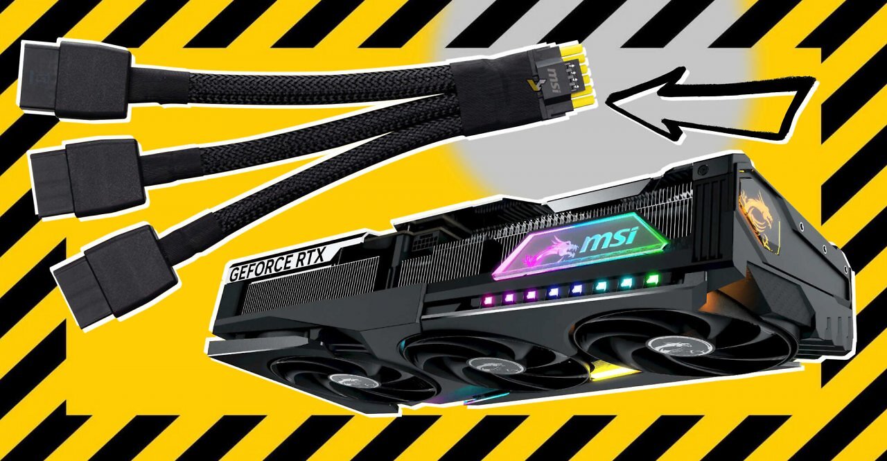 [20/01/2025] Geforce RTX 5000: MSI mit gelben Steckern