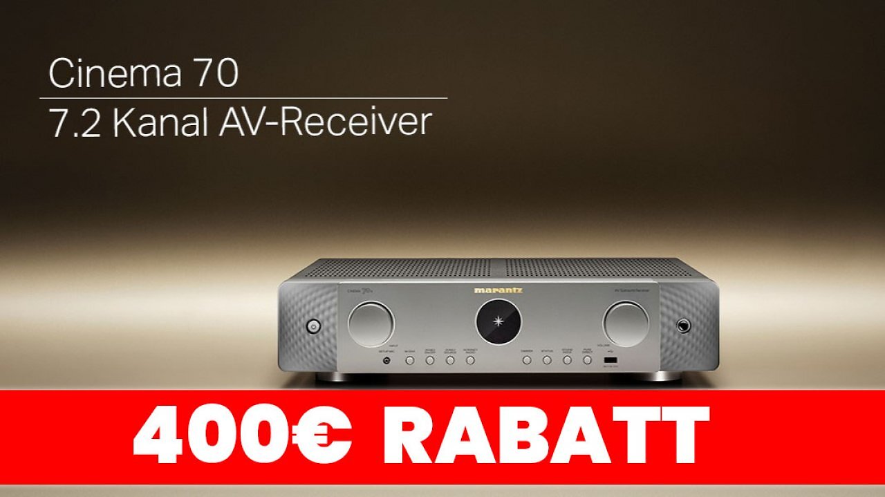 [08/01/2025] Denon & Sony staunen: Amazon haut 7.2-Kanal AV-Receiver mit 400 € Rabatt raus