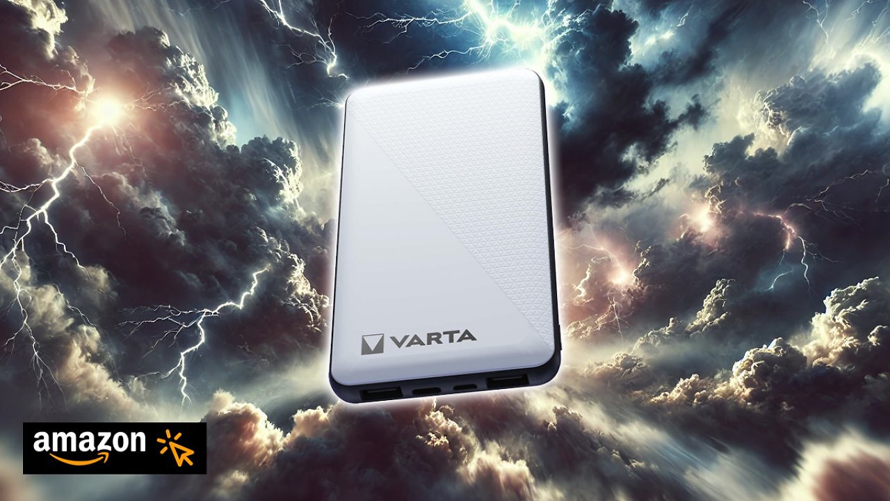 [17/01/2025] VARTA Power Bank 10000mAh, Powerbank Energy mit 4 Anschlüssen (1x Micro USB, 2x USB A, 1x USB C), kompatibel mit Tablets & Smartphone, inkl. Micro USB Ladekabel Amazon Angebot