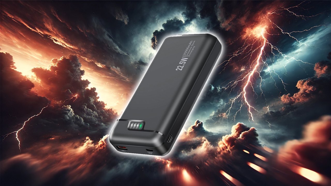 [24/01/2025] Power Bank 20000mAh Externer Handyakku - 22,5W Powerbank USB C Input & Output PD3.0 QC4.0 Schnellladefunktion Smartphone Tablets etc Amazon Angebot