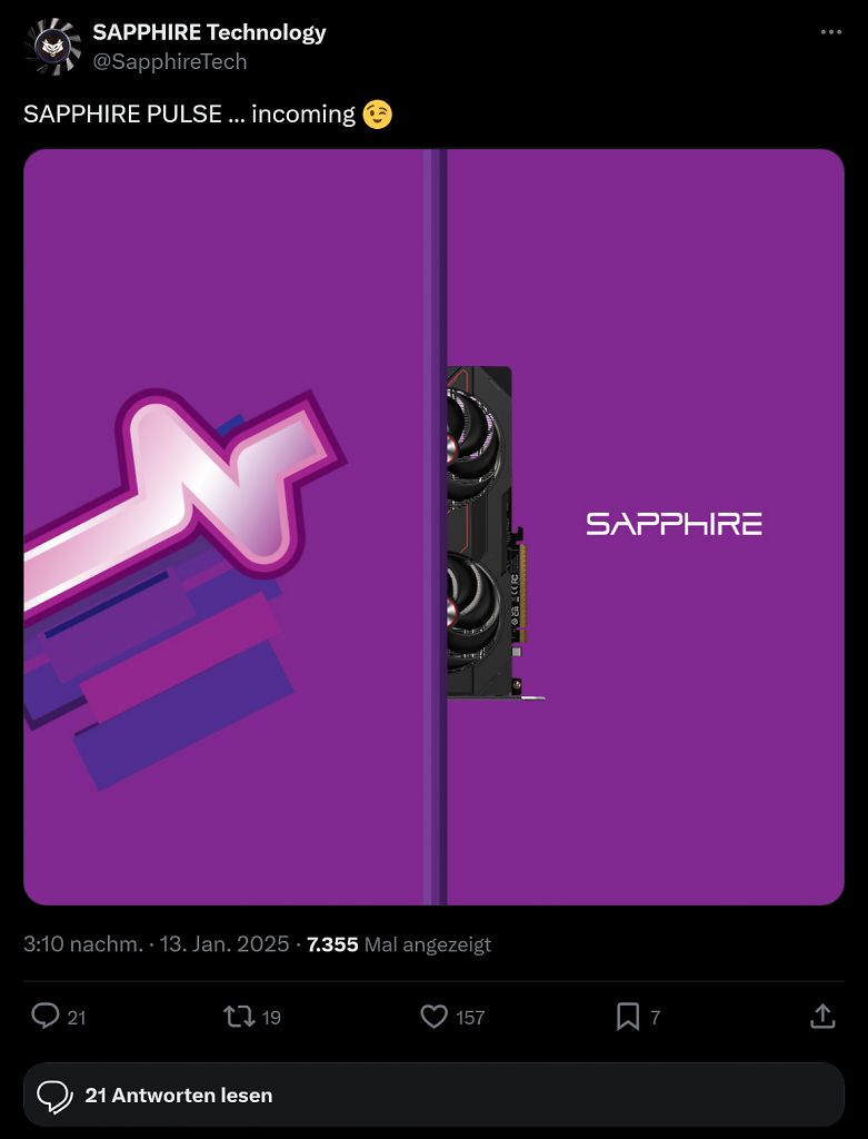 [14/01/2025] Sapphire Pulse