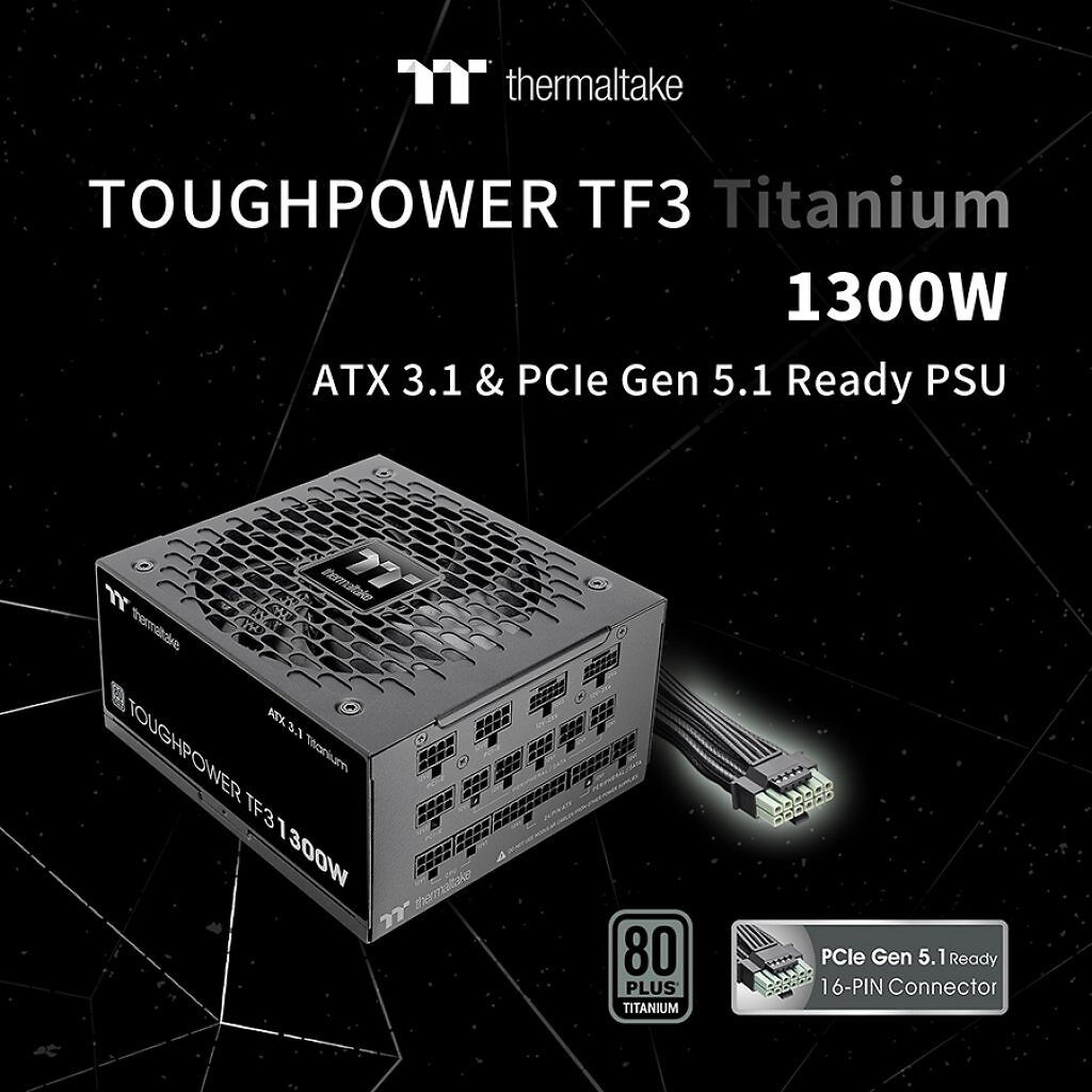 [17/01/2025] Thermaltake Toughpower TF3: Netzteil mit 1300 Watt für RTX 5090 und Co. (8)