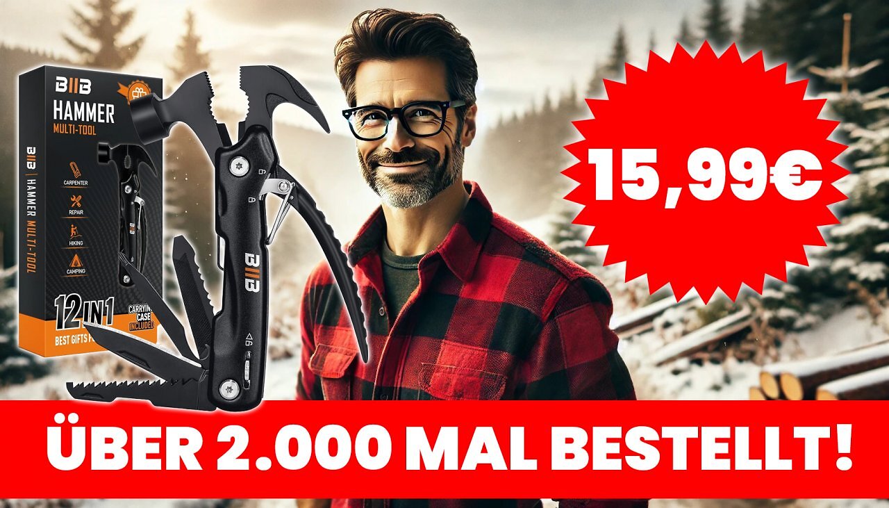 [16/01/2025] Kein Scherz: Amazon haut Leatherman-Klon für 15,99 € raus - beliebtes Multitool tausendfach bestellt