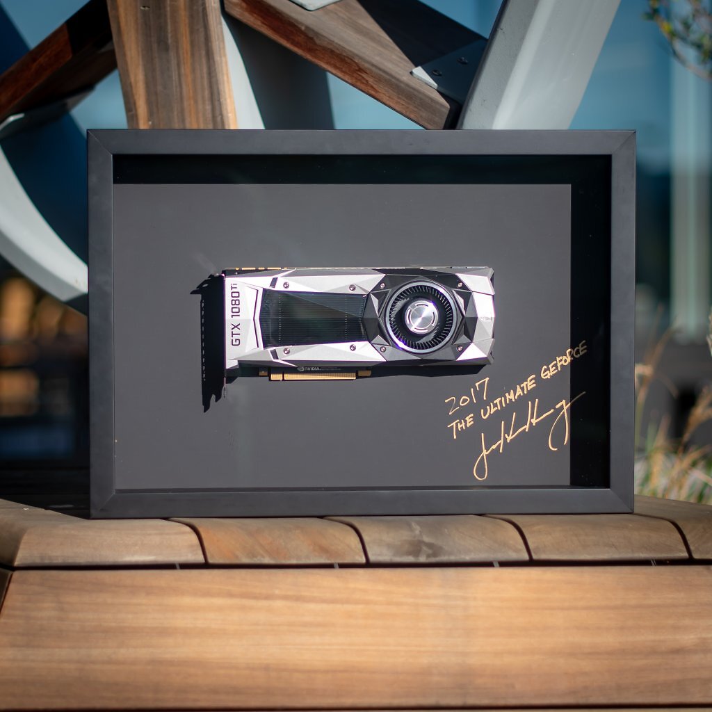 [04/01/2025] Nächste GPU-Legende mit CEO-Unterschrift: GTX 1080 Ti als 