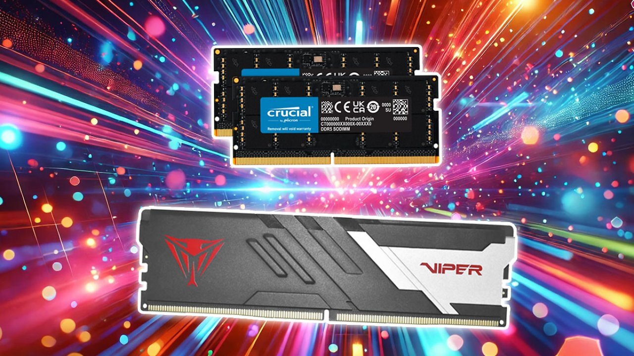 [05/02/2025] DDR5-RAM wird günstiger - 32-GiB-Kits von Crucial und Patriot unter 75 Euro