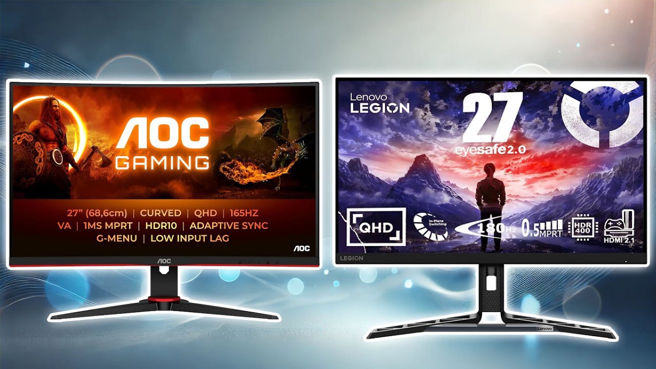 [20/02/2025] Amazon verkloppt Preisbrecher-Displays - Design-Monitor für 98 €, WQHD für 131 € etc.