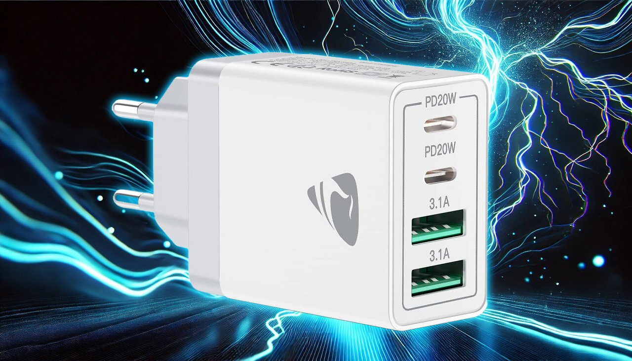 [20/02/2025] Über 5.000 Mal bestellt: Amazon feuert USB-C-Ladegerät für 10,99 Euro raus - Schnellladen für Smartphones & Tablets