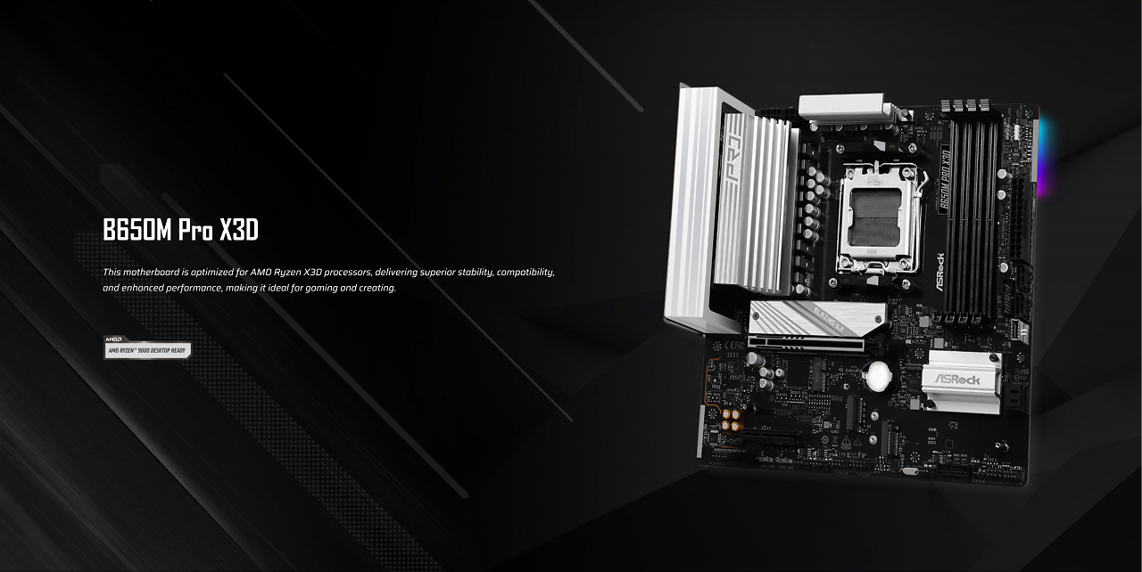 [20/02/2025] Asrock B650M Pro X3D
