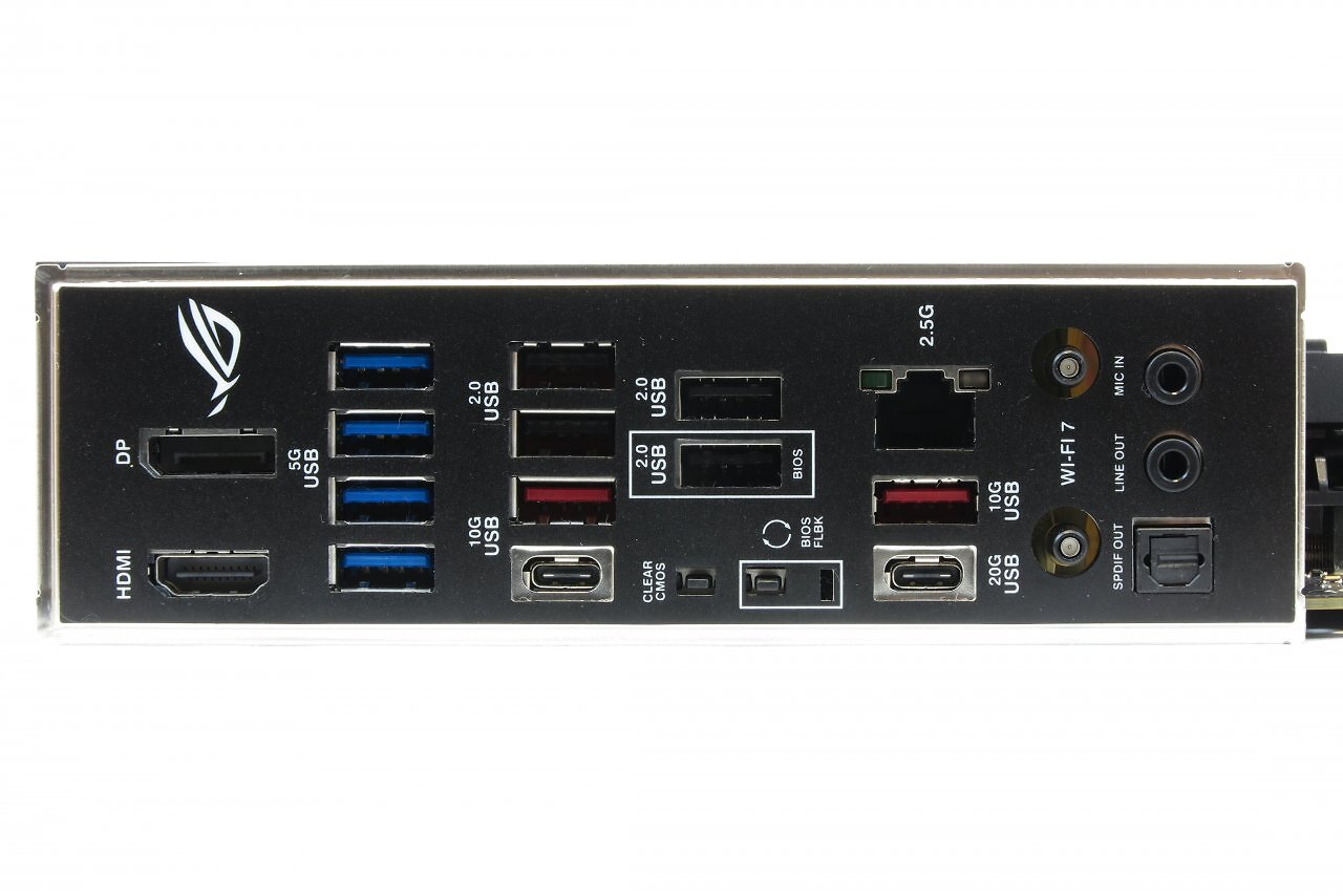 [27/02/2025] Asus Strix B850-F: I/O