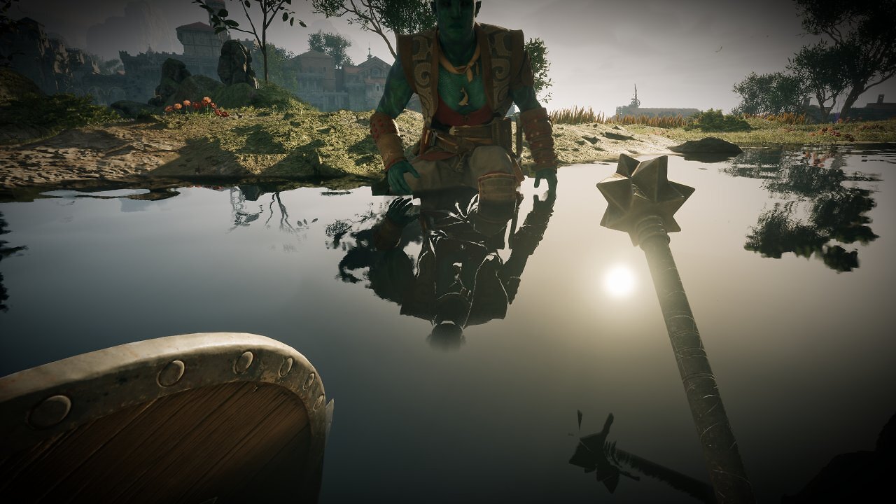 Avowed - Raytracing Figuren, dynamische Objekte - RT aus, Lumen Reflections Epic