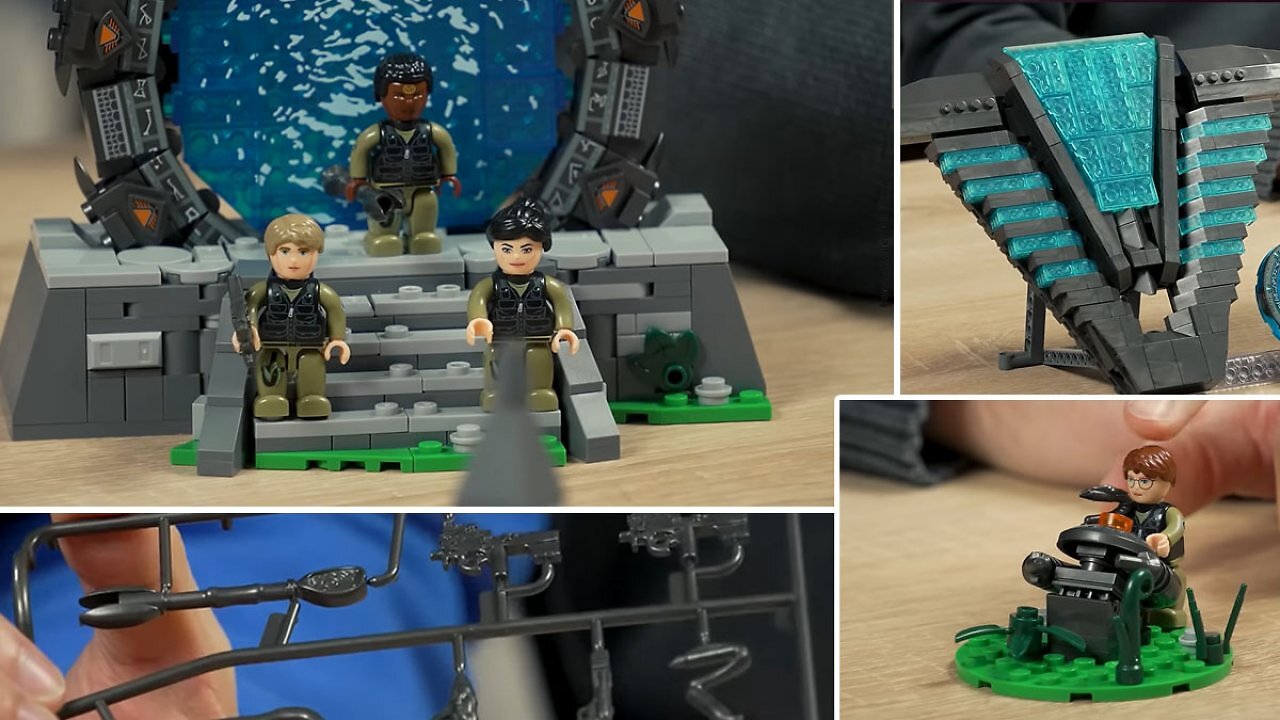 [09/02/2025] Statt Lego: Bluebrixx zeigt neue Stargate-Sets, weitere Mini-Figuren und eigene Teile