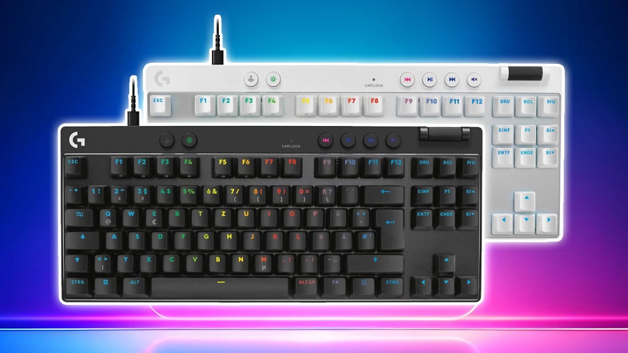[28/02/2025] Günstig wie nie: Gaming-Tastatur Logitech Pro X TKL Rapid mit analogen Schaltern bei Amazon