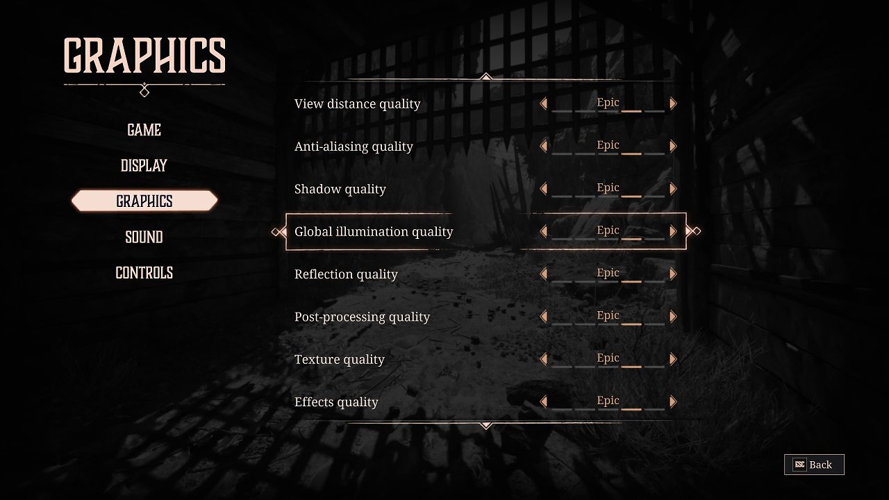 [20/02/2025] Gothic 1 Remake Demo: Menü - 03 - Graphics II