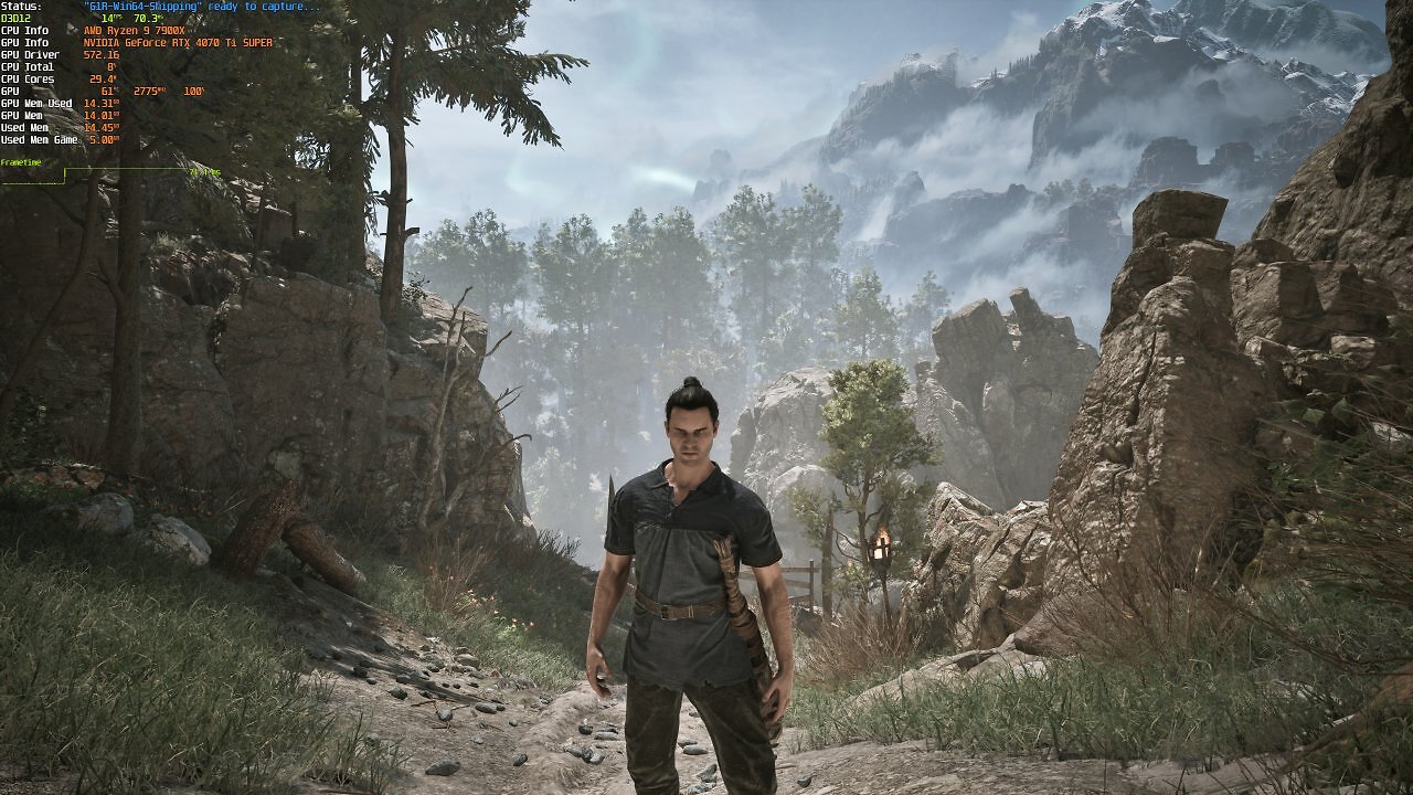 [20/02/2025] Volles Pfund auf's Maul: Mit Cinematic-Preset und nativer 4K-Darstellung rasseln die Bildraten selbst mit Oberklasse-GPUs wie einer RTX 4070 TiS in den tiefen Fps-Keller und erreichen kaum spielbare Gefilde.