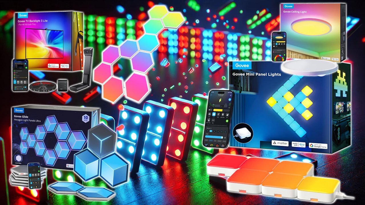[18/02/2025] Produktweiter Preisfall: Bei Govee Hexagon, Mini Panels für 