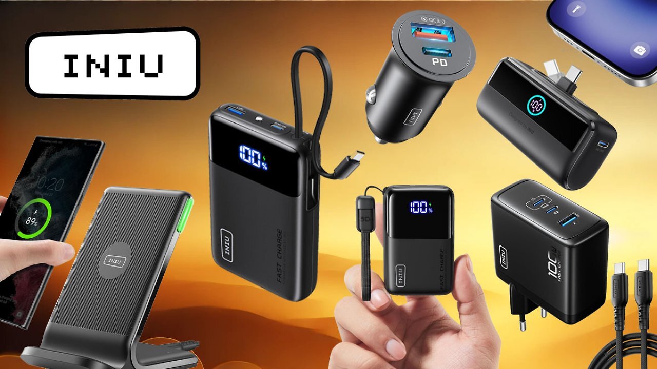 Beliebt wie Anker, aber noch billiger: Amazon-Deals für Powerbanks, USB-Kabel & Ladegeräte von Iniu - 3 Jahre Garantie