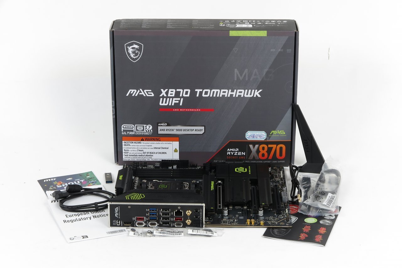 [27/02/2025] MSI X870 Tomahawk: Packungsinhalt