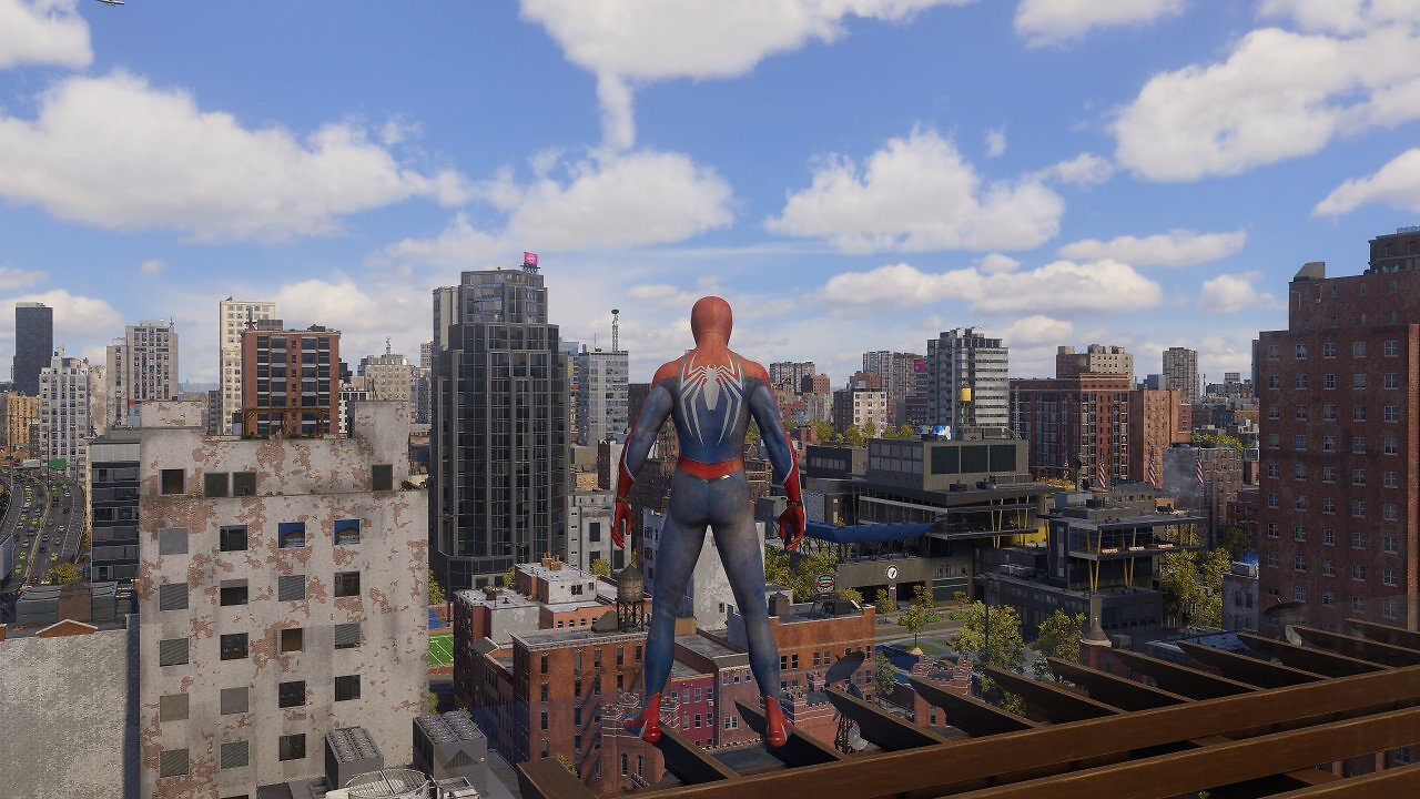 [04/02/2025] Spider-Man 2 - Detailvergleich Raytracing 1, 4K DLAA nativ, RR - Raytracing Aus
