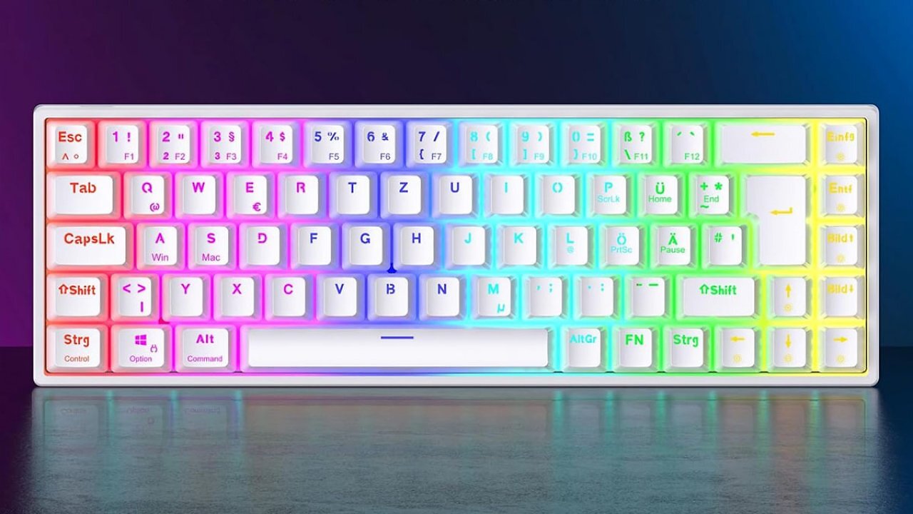 [17/02/2025] Kein Witz! Mechanische Gaming-Tastatur kostet mit Amazon-Coupon nur ca. 26 Euro