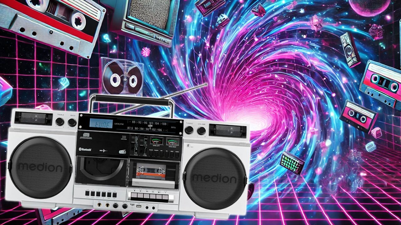 [24/02/2025] Retro ist auch der Preis: Ghettoblaster mit CD, Kassette, Bluetooth unter Vergleichspreis (Deal)