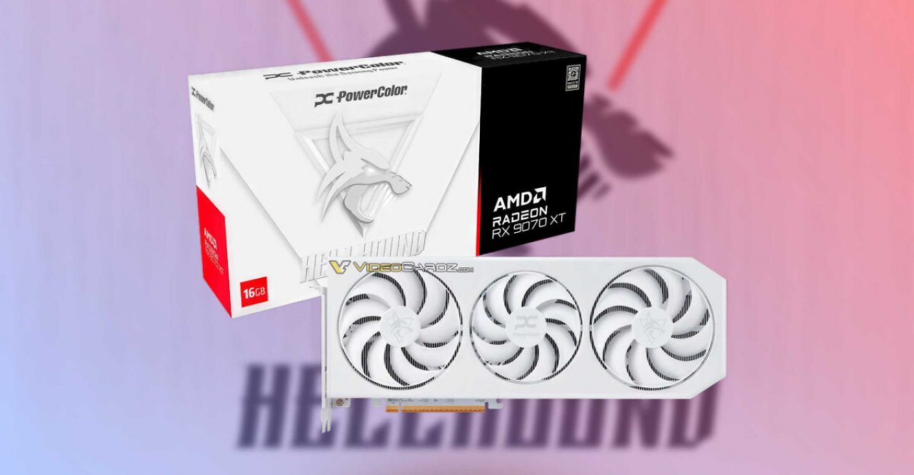 [27/02/2025] Radeon RX 9070 XT: Weißer Höllenhund von Powercolor gesichtet