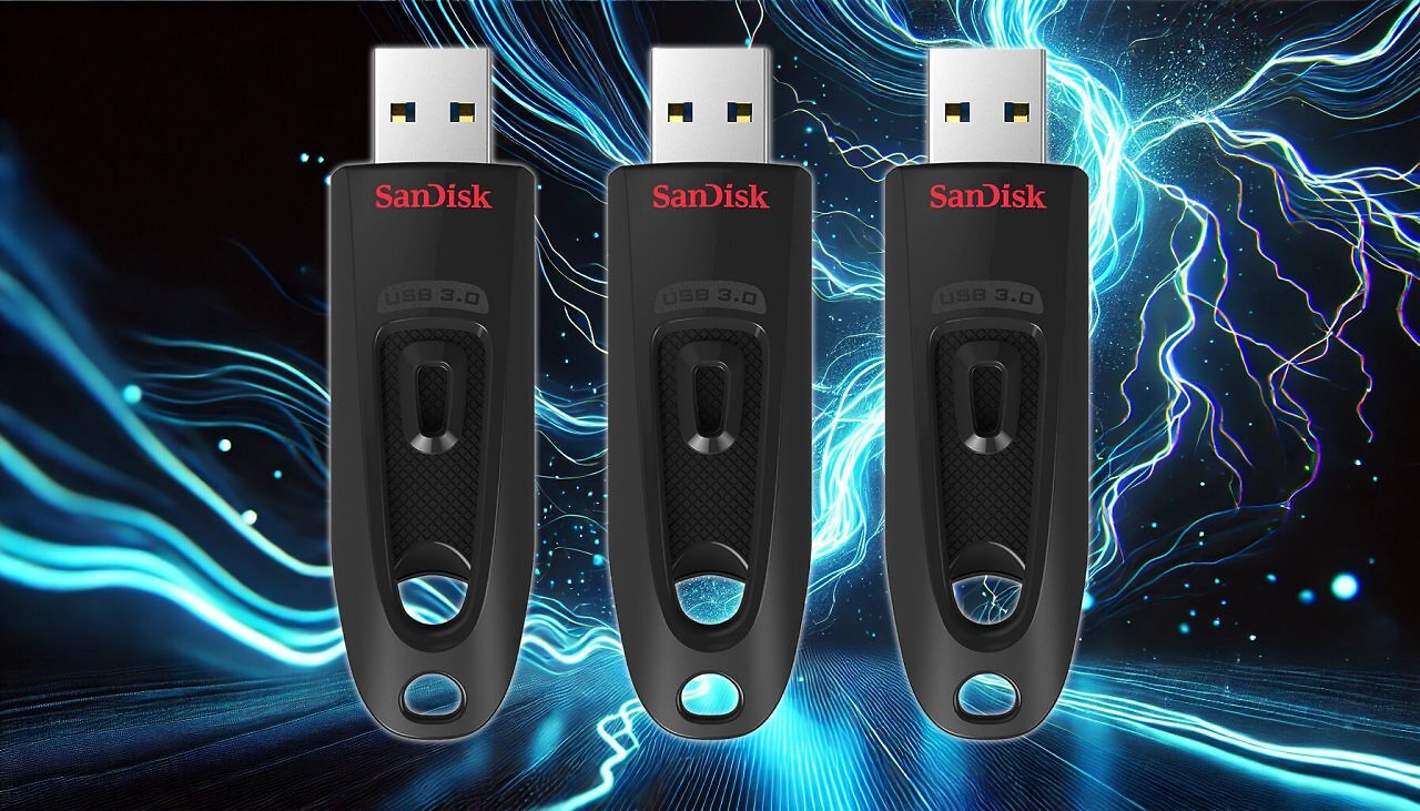 [28/02/2025] Fast geschenkt: SanDisk Ultra USB 3.0 Flash-Laufwerk mit 64 GB im 3er-Pack für 5,33 € pro Stick