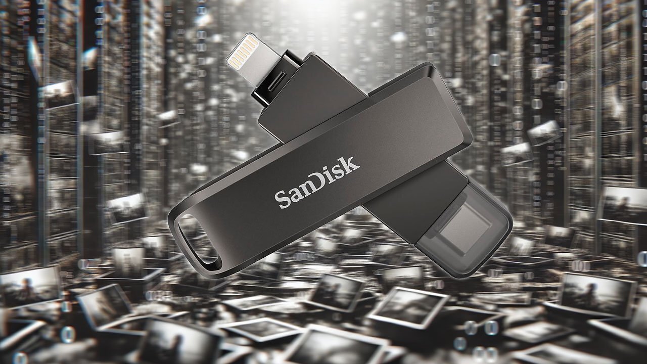 [18/02/2025] Sandisk ixpand Luxe USB-Stick für iPhone mit Lightning- und USB-C-Stecker