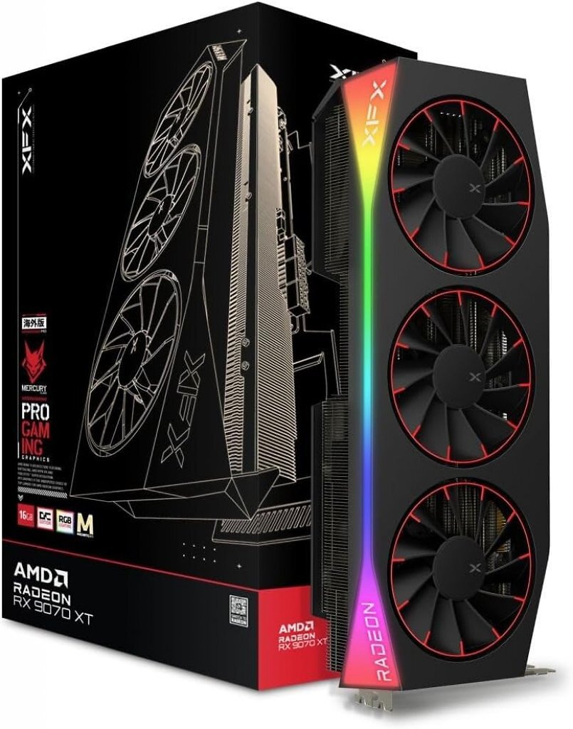 [21/02/2025] XFX Radeon RX 9070 XT Mercury Magnetic Air