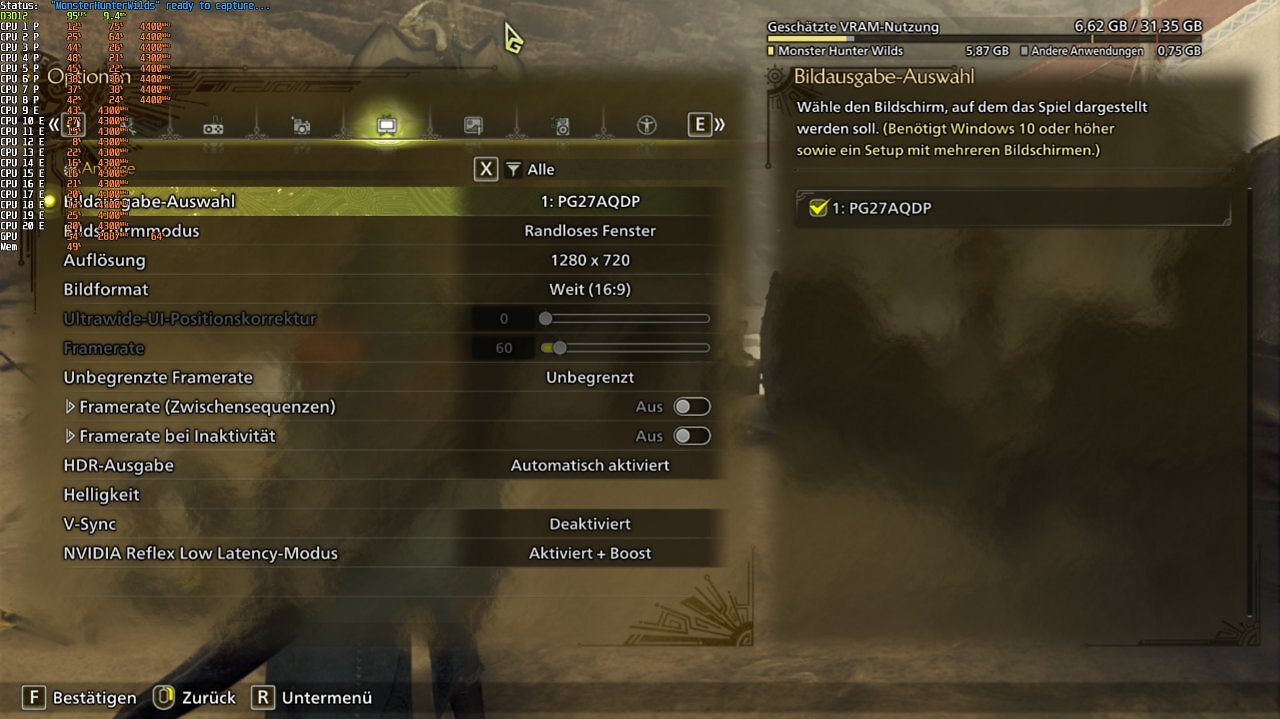 [24/02/2025] Monster Hunter Wilds im Technink-Test mit Benchmarks (und Tuning-Tipps?) (1)