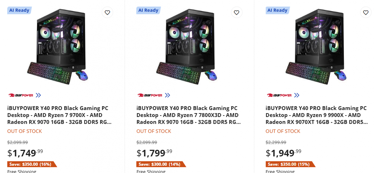 [27/02/2025] Gaming-PCs mit 9070(XT)