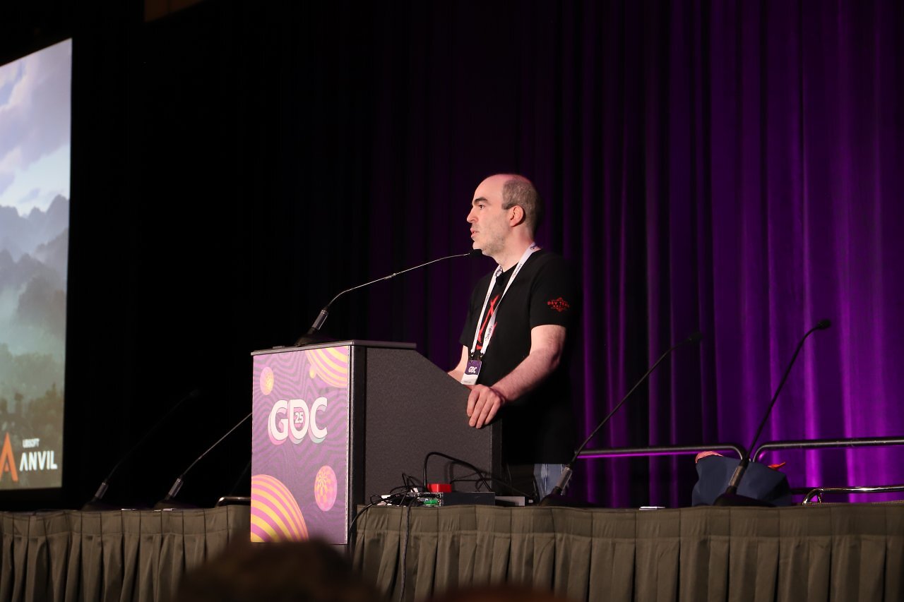 [24/03/2025] Nicolas Lopez gab auf der GDC 2025 einen umfassenden Überblick über den Einsatz der Anvil Engine bei Assassin s Creed Shadows (1)