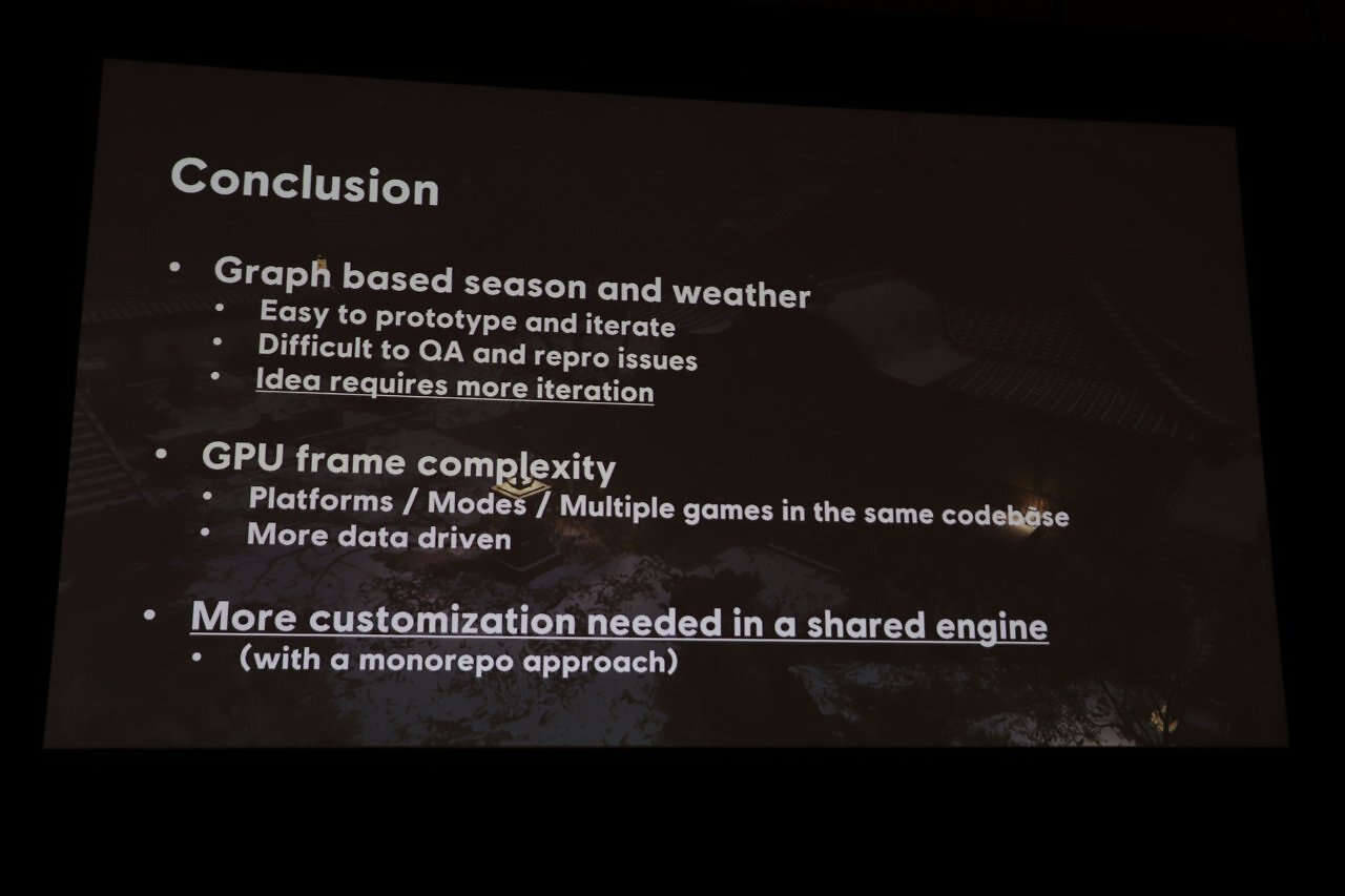 [24/03/2025] Nicolas Lopez gab auf der GDC 2025 einen umfassenden Überblick über den Einsatz der Anvil Engine bei Assassin s Creed Shadows (30)