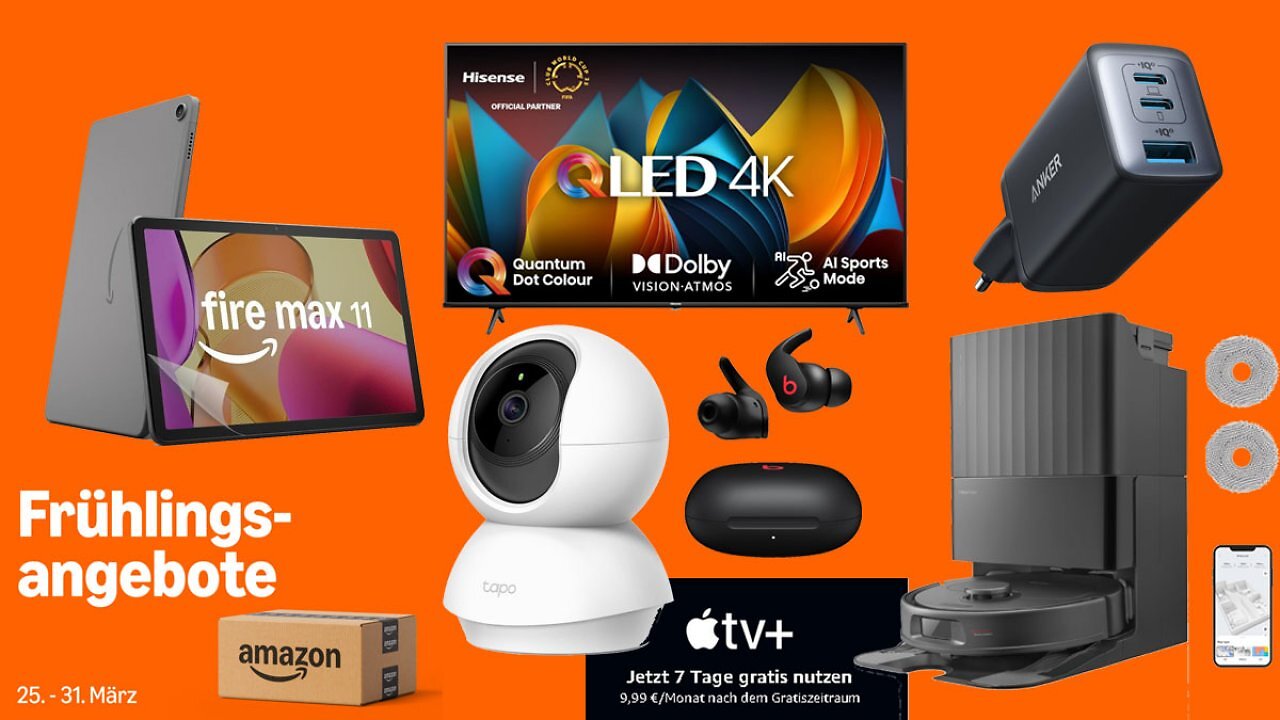 100.000+ Amazon-Deals nicht verpassen: Die erste große Rabatt-Aktion 2025 beim Onlineriesen - Frühlingsangebote