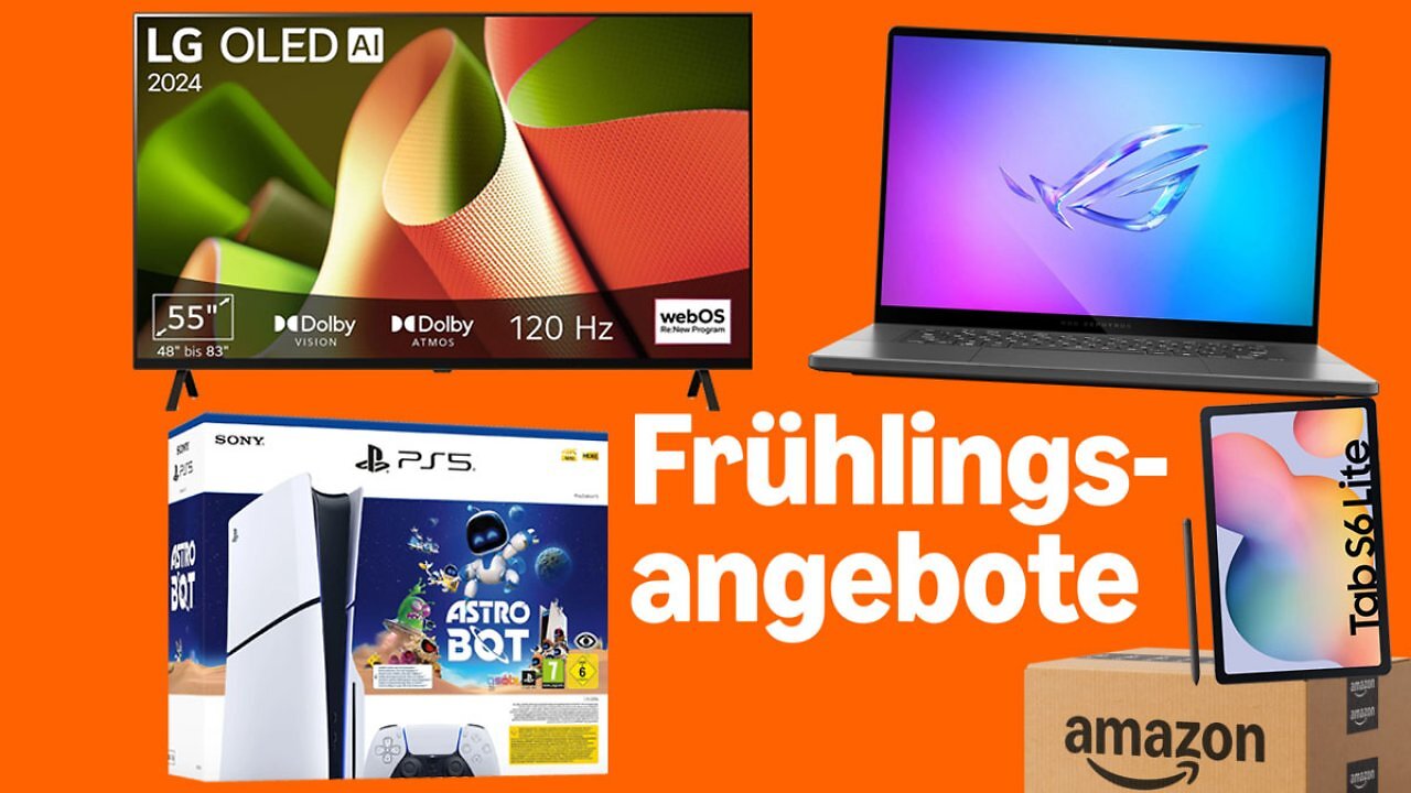 Frühlingsdeals jetzt bei Media Markt und Amazon - große Rabatt-Aktionen nicht verpassen