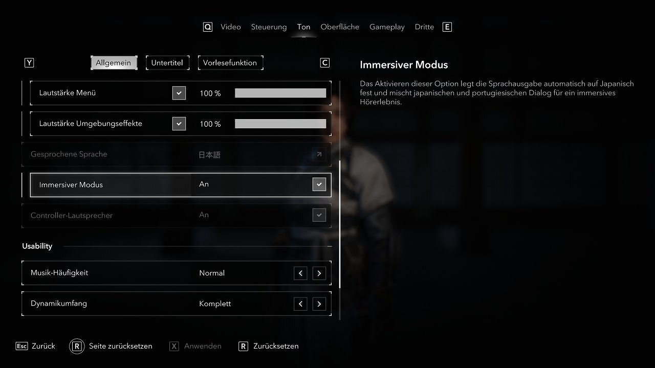 [14/03/2025] Assassin's Creed Shadows - Immersiver Modus&nbsp;