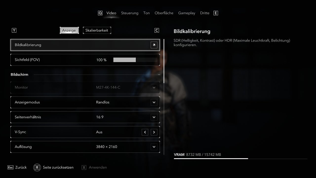 [14/03/2025] Assassin's Creed Shadows - Menü - 02 - Anzeige I