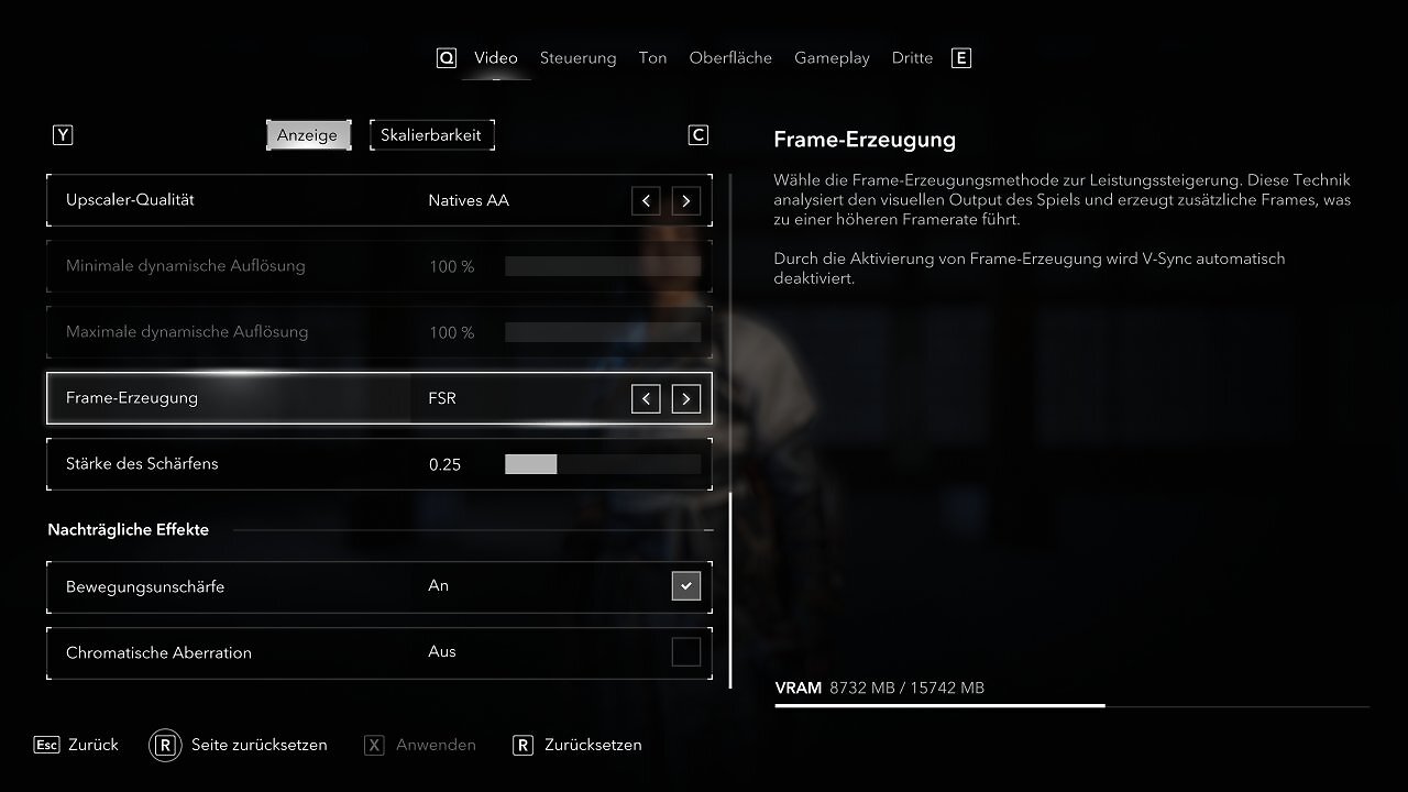 [14/03/2025] Assassin's Creed Shadows - Menü - 04 - Anzeige III