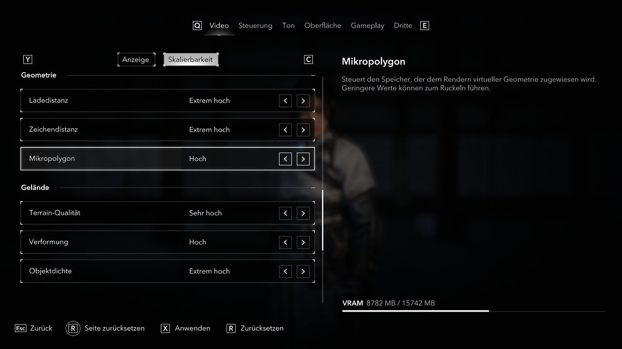 [14/03/2025] Assassin's Creed Shadows - Menü - 07 - Skalierbarkeit III