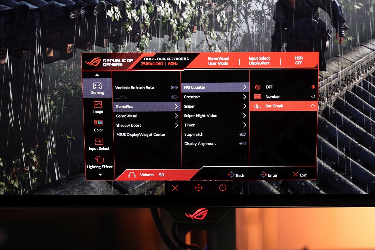 [25/03/2025] Gewohnt aufgeräumt, mit dem Joystick gut zu bedienen und voller mehr oder minder nützlicher Gaming-Features. KI-Sniper-Nachtsicht-Mode und Fps-Graph inklusive. Ein reichhaltiges OLED-Care-Paket befindet sich ebenfalls im OSD des Monitors.