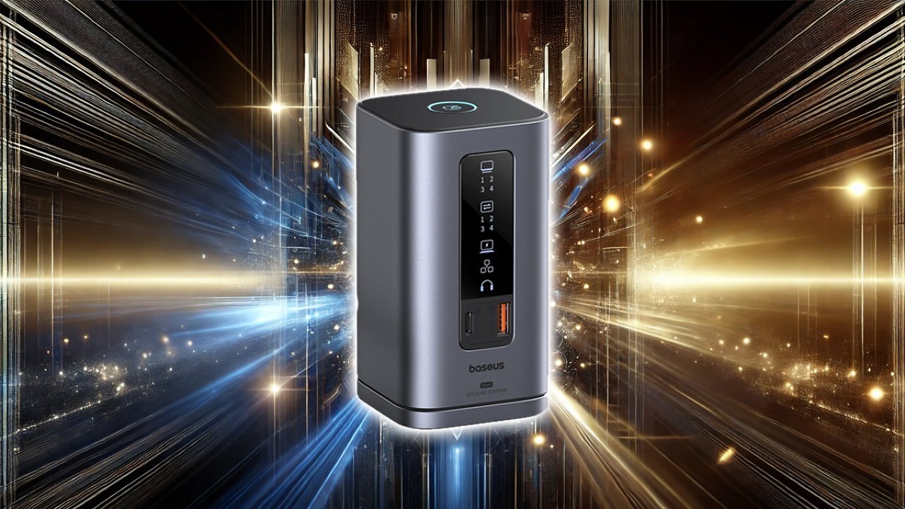 [21/03/2025] Baseus Docking Station Spacemate Series 11-in-1 Docking Station 3 Monitors with 2 x HDMI 1 x DP 4K @ 60Hz, 3 x USB-A/C 10 Gbps, 1 Gbps Ethernet, 100 W PD, Compatible with Laptop Amazon Angebot