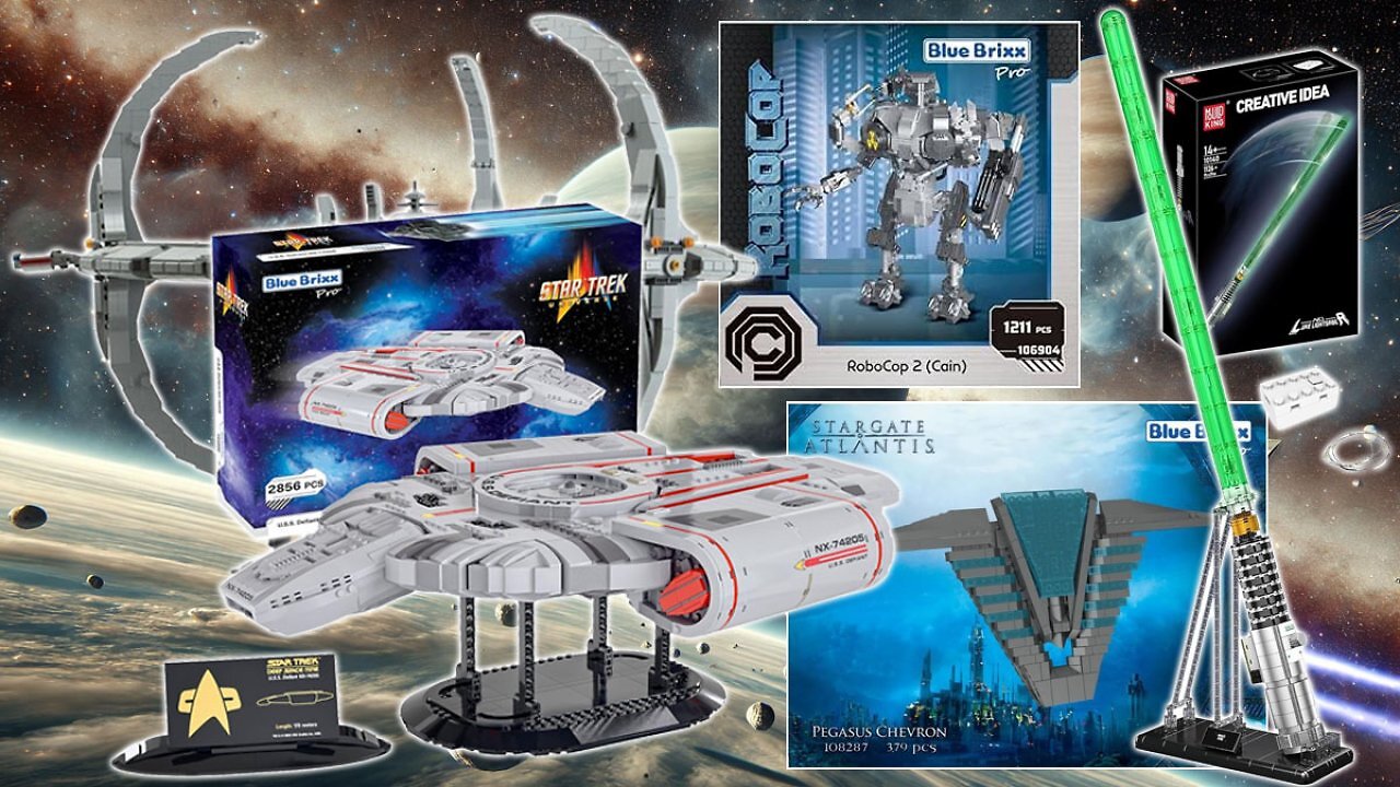 [10/03/2025] Lego ist raus: Vergriffenes Star Trek lagernd, Stargate- & Robocop-Sets da, Lichtschwert-Deal