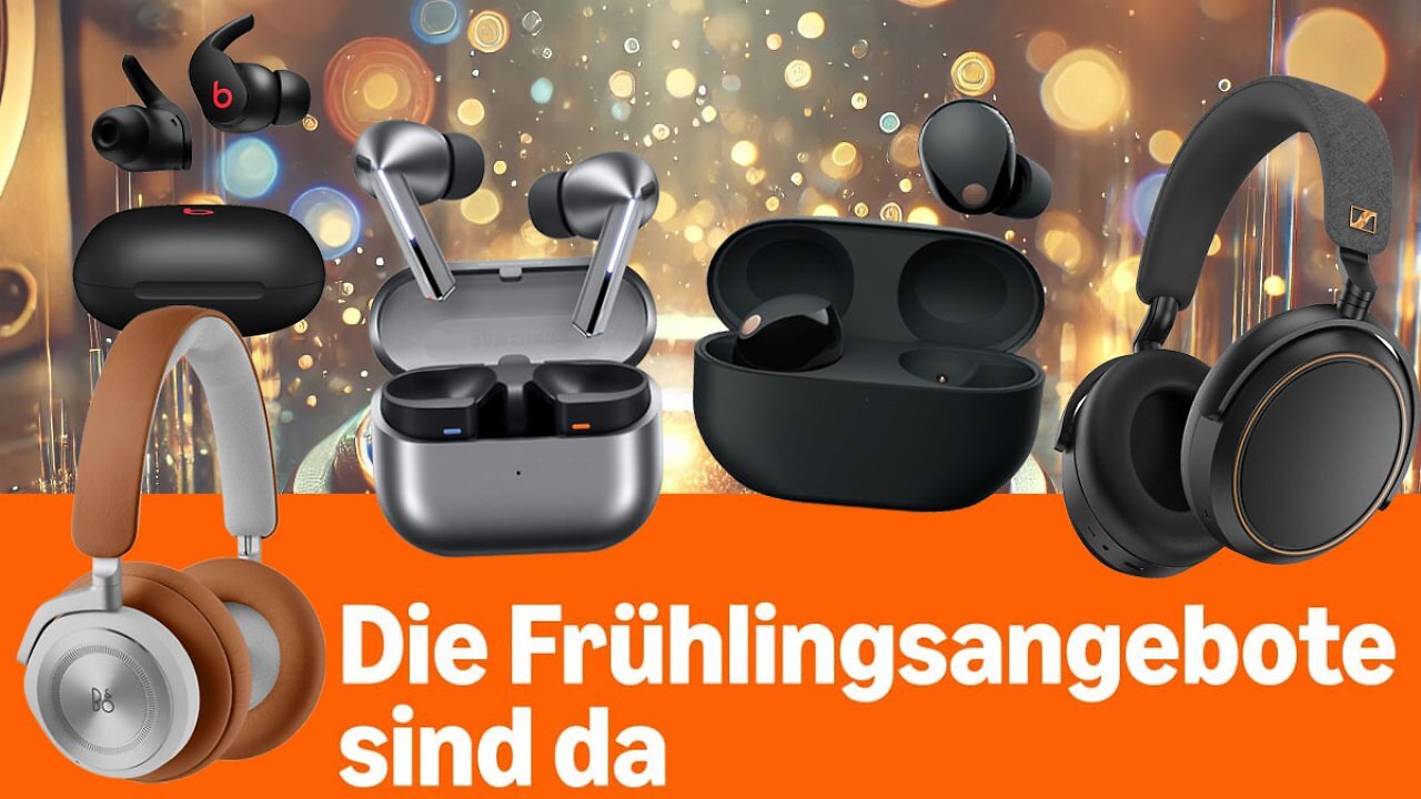 Amazon rabattiert Bluetooth-Kopfhörer bis -81%: Sennheiser, Sony, Bose, Samsung, Beats, Anker Soundcore ab 17€
