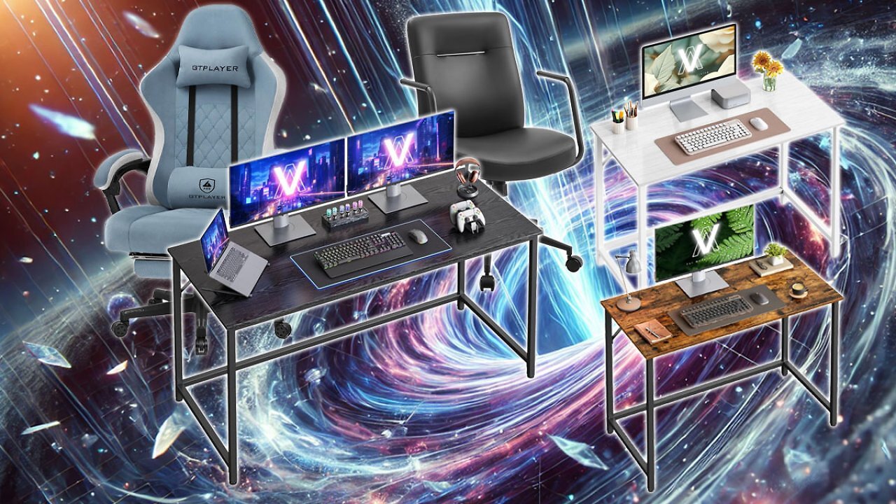 [15/03/2025] Befristet bei Amazon verhauen: Kleiner Computer Tisch ab 34 €, Bürostühle ab 40, Gaming- und höhenverstellbare Schreibtische (Deal)