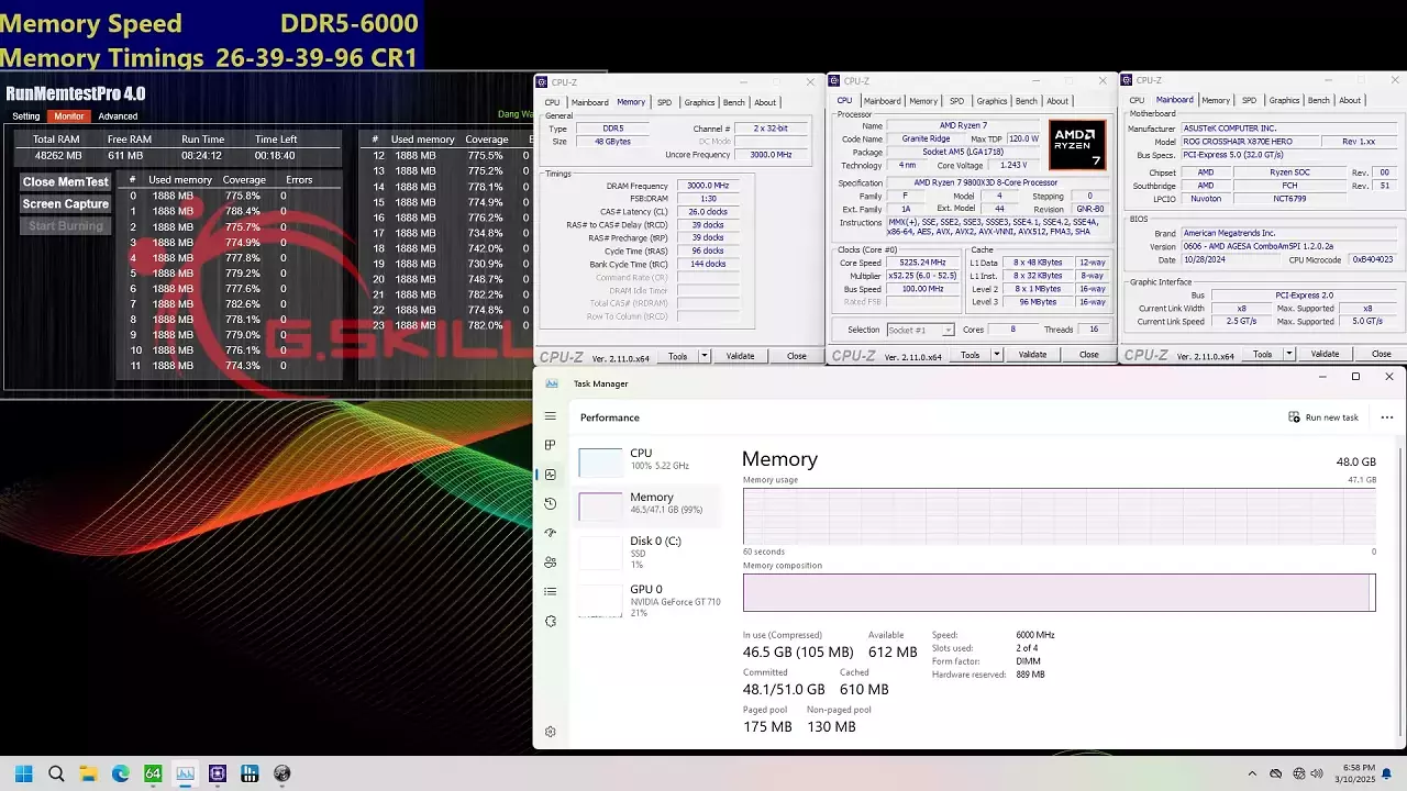 DDR5-6000-CL26-39-39-96