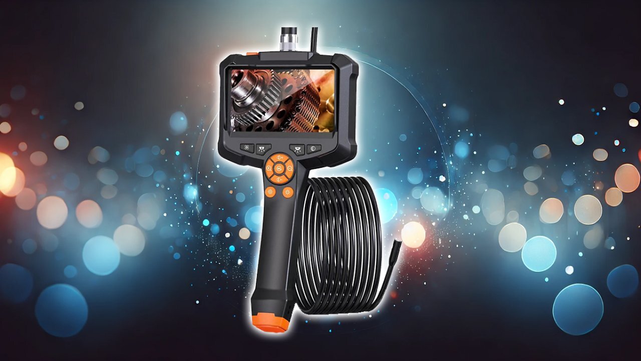 [04/03/2025] Endoskopkamera mit Licht, AOPICK 8mm IP67 wasserdichte Endoskop, 4.3