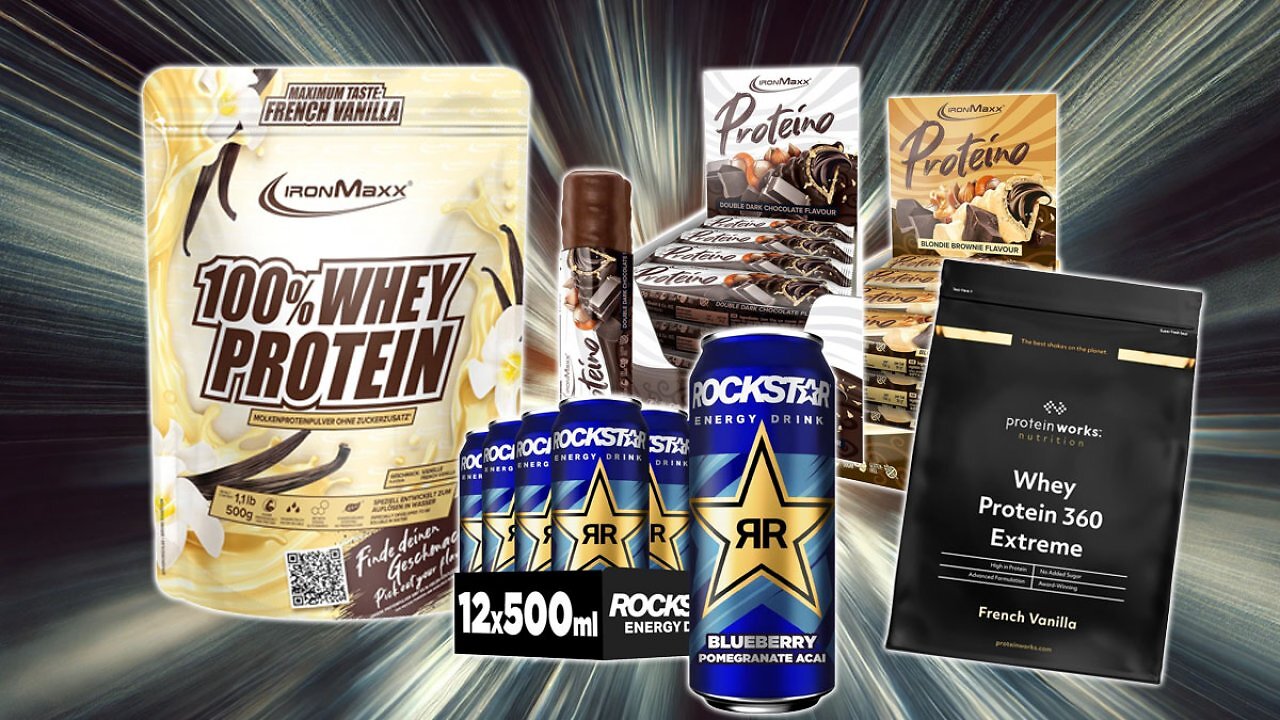 [10/03/2025] Gamer und Pumper frohlocken: Amazon verkloppt Nr. 1 Proteinriegel, Whey und Energy (1)