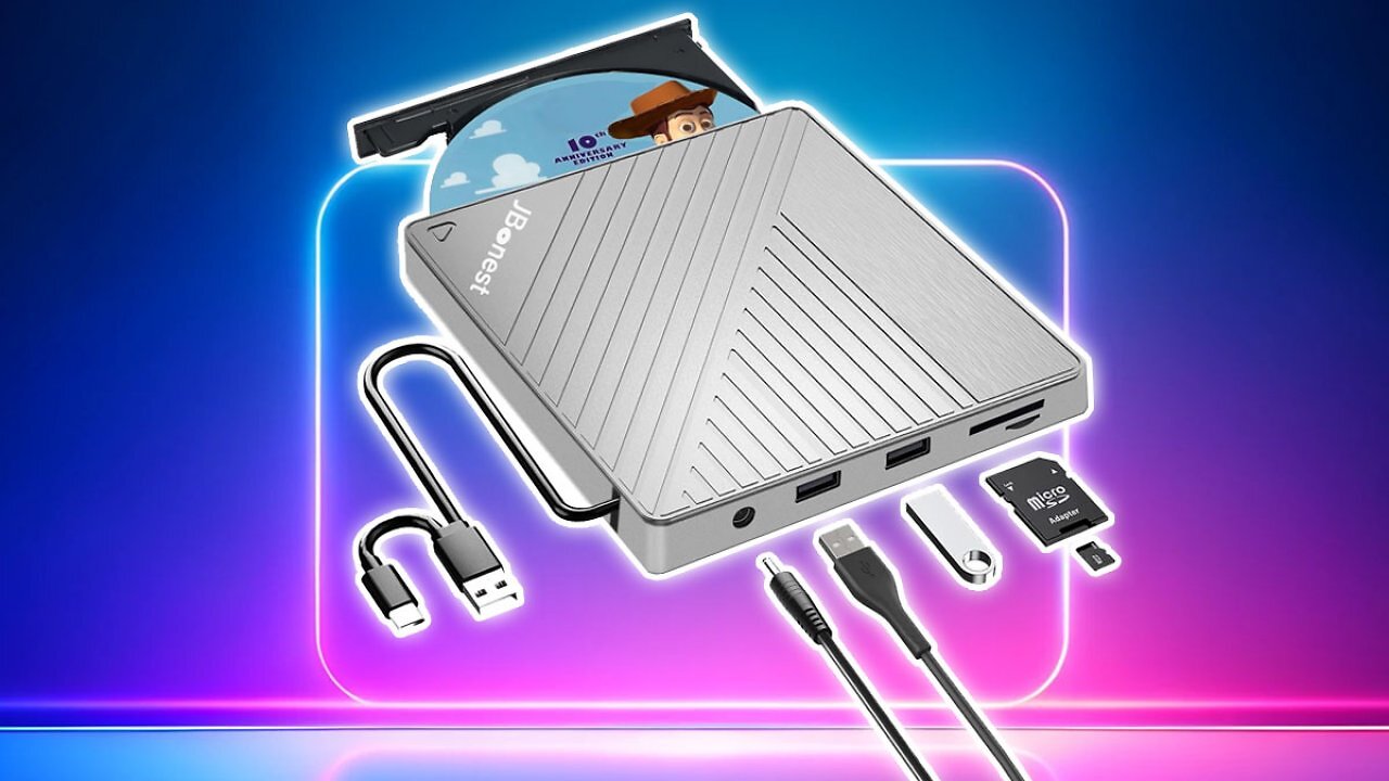 [04/03/2025] Überraschung! Externer DVD-Brenner mit Kartenleser und USB-Hub wird Amazon tausendfach aus der Hand gerissen